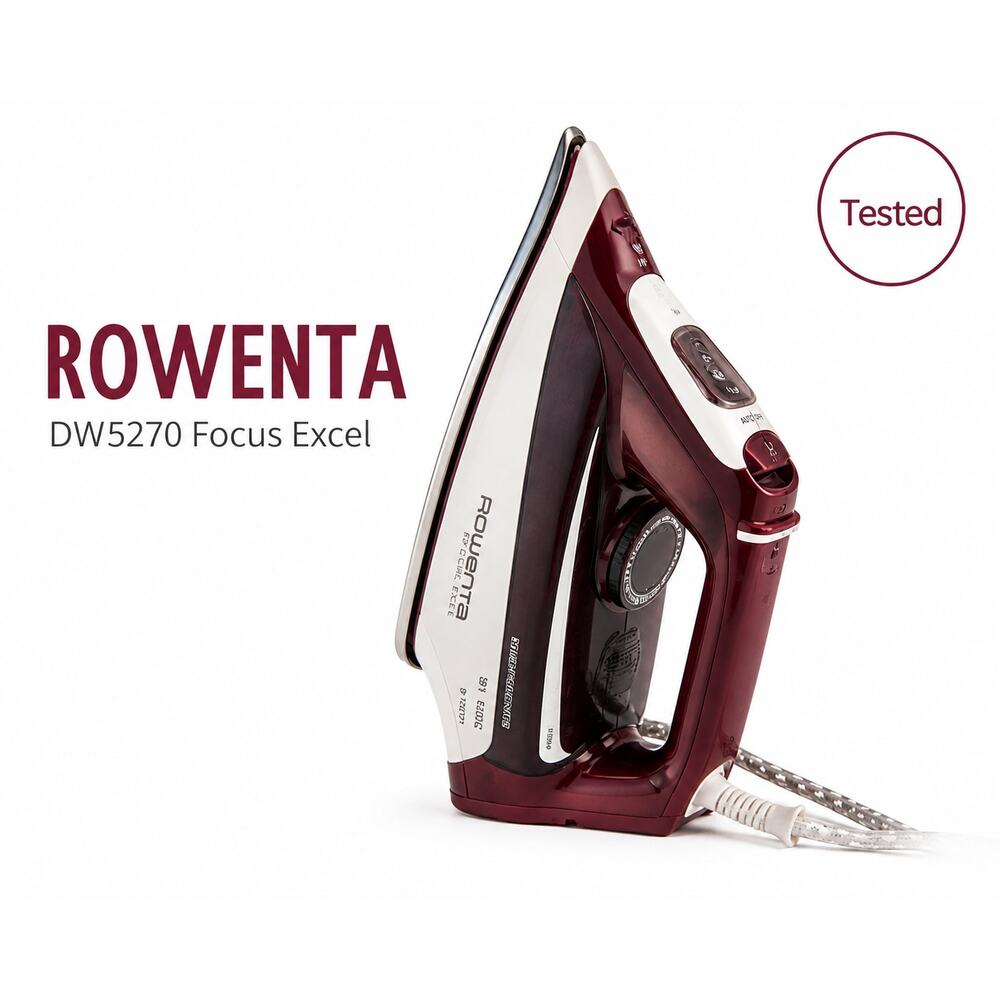 Rowenta DW5270 Focus Excel Steam Iron Made In Germany Tested Working